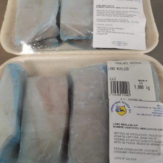 Merluza lomo sin piel