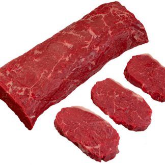 Bife lomo alto refrigerado Uruguay, piezas de 2,5 Kg. Aprox.