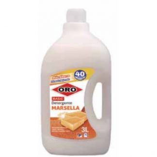 Detergente en liquido oro 40 lavados 3 litros Marsella
