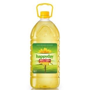 Happyday aceite de girasol 5 lt