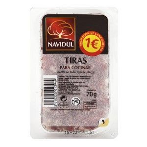 Navidul jamón tiras 65 gr