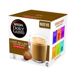 Nescafé dolce gusto café con leche descafeinado 16 cápsulas