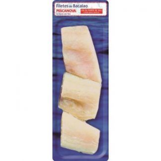 Pescanova filetes de bacalao 400 gr