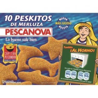 Pescanova peskitos de merluza estuche 400 gr