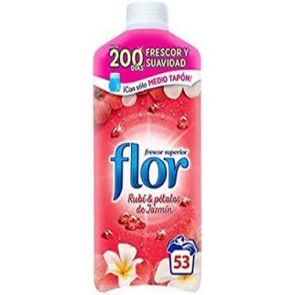 suavizante flor rubí+petalos 53 lavados