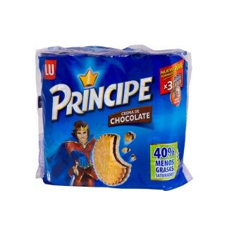 Príncipe galleta rellena choco 3x300 gr