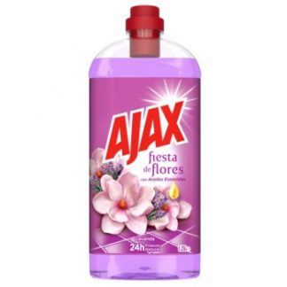 Ajax limpiador de hogar Lavanda Fiesta de Flores 1,25 Lt